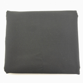 Ткань шерсть, цвет чёрный, 150х240см